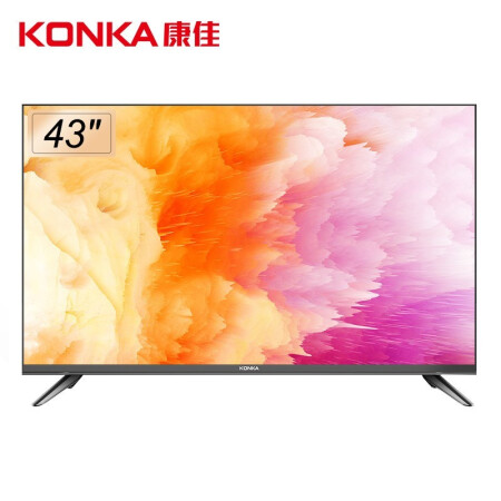 康佳（KONKA）43英寸 LED43K2000A 全高清智能电视 含挂架 家用商用 电视机